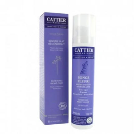 Cattier CREME DE NUIT REGENERANTE TOUTES PEAUX