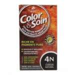 LES 3 CHENES Color & Soin Coloration permanente Extraits végétaux 4N châtain naturel