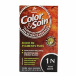 LES 3 CHENES Color & Soin Coloration permanente Extraits végétaux 1N noir Ebene