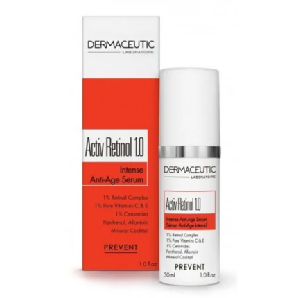 DERMACEUTIC ACTIV RETINOL 1.0 - SERUM ANTI AGE INTENSIF - Flacon airless 30m