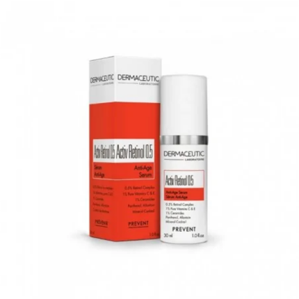 DERMACEUTIC ACTIV RETINOL 0.5 SERUM ANTI AGE PREVENT  AVANT 45 ANS 30 ML