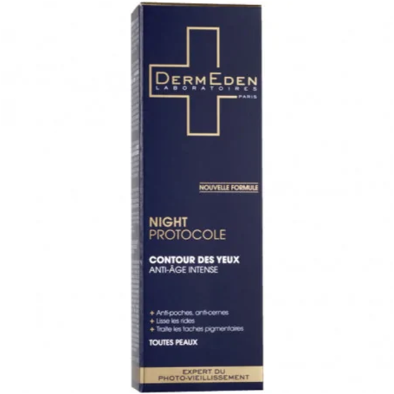 image1417 Dermeden Contour yeux Anti-âge Intense Regard nuit 15 ml – Image 1