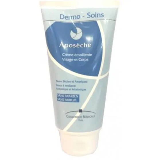 image1455 DERMO SOINS APOSECHE CRÈME EMOLLIENTE VISAGE ET CORPS 250ML – Image 1