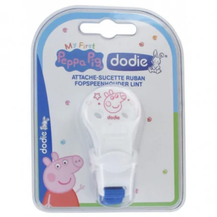 Dodie Attache Sucette Ruban Peppa Pig