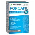 Forcapil Cheveux et Ongles, Formule fortifiante 60 gellules