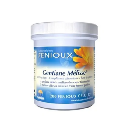 Fenioux gentiane-mélisse® capacités mentales 200 gelules