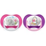 AVENT Sucette Ultra Air Animals 6-18 Mois SCF080/07