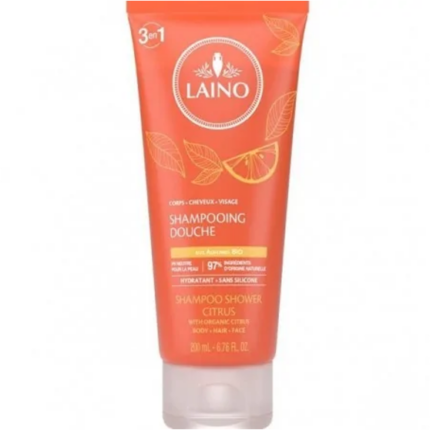 LAINO SHAMPOOING DOUCHE FRAÎCHEUR D'AGRUMES 200ML