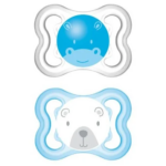 MAM AIR SUCETTE 0-6 MOIS SILICONE GARÇON