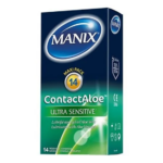 Manix Contact Aloe 14 préservatifs