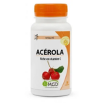 Mgd Nature Acérola Arôme Fruits Rouges – 50 Comprimés