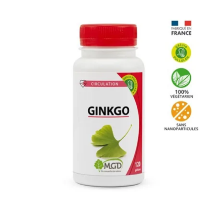 MGD GINKGO BILOBA PILLULIER 120 GÉLULES