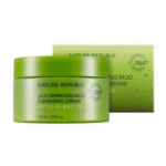 Nature Republic JEJU SPARKLING MUD CLEANSING CREAM 215ml