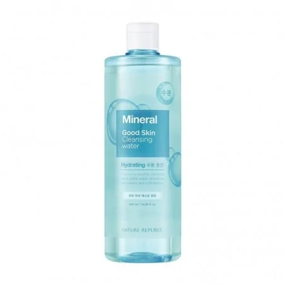 image3689 Nature Republic GOOD SKIN MINERAL AMPOULE CLEANSING WATER 500ml – Image 1
