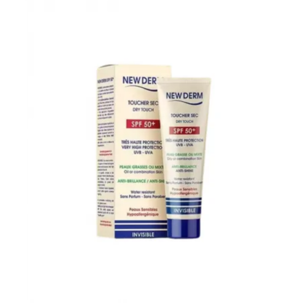New derm Ecran Invisible Toucher sec spf50+ 50 ML