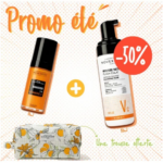NOVEXPERT SERUM BOOSTER À LA VITAMINE C 30 ML Achete + NOVEXPERT FLASH ÉCLAT MOUSSE NETTOYANTE 150 ML offert
