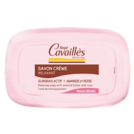 ROGÉ CAVAILLÈS SAVON CREME BEURRE D'AMANDE ET ROSE 115G