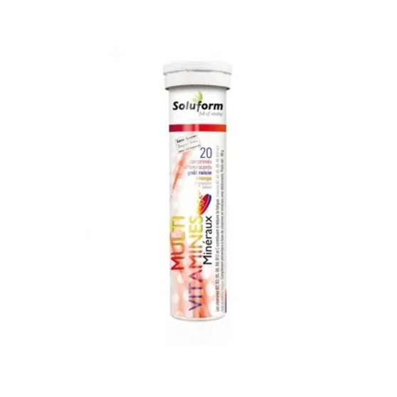 image4766 SOLUFORM MULTI VITAMINES MINERAUX 20 COMPRIMES – Image 1