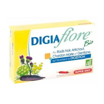 Super Diet DIGIAFLORE AMPOULES BIO 20 AMPOULES