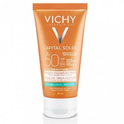 Vichy Capital Soleil CRÉME ANTI-BRILLANCE TEINTÉE TOUCHER SEC 50 ML