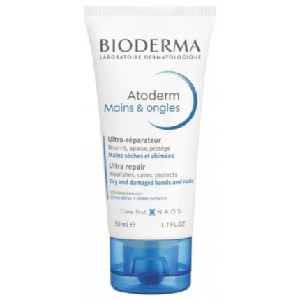BIODERMA ATODERM MAINS & ONGLES CRÈME ULTRA NOURRISSANTE 50 ML