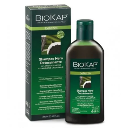 Biokap Shampoing noir detoxifiant Belleza 200 ml