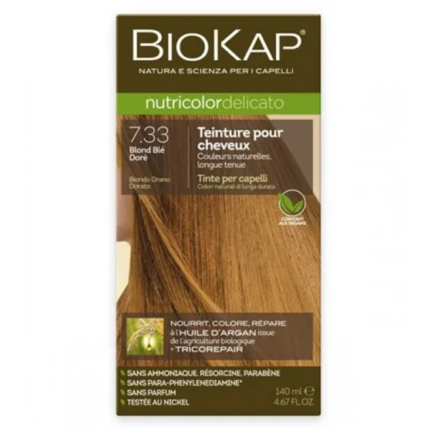 Biokap Nutricolor Delicato 7.33 Blond Blé Doré
