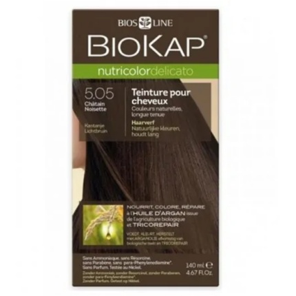 Biokap Nutricolor Delicato 5.05 Châtain noisette