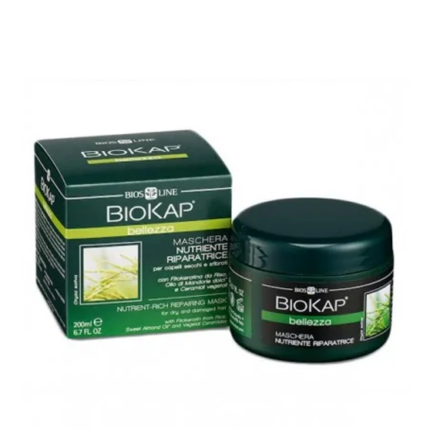 Biokap Masque nourrissant réparateur Cheveux secs 200 ml